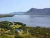 Mosaic - scenic views of the lagoon & mountain range